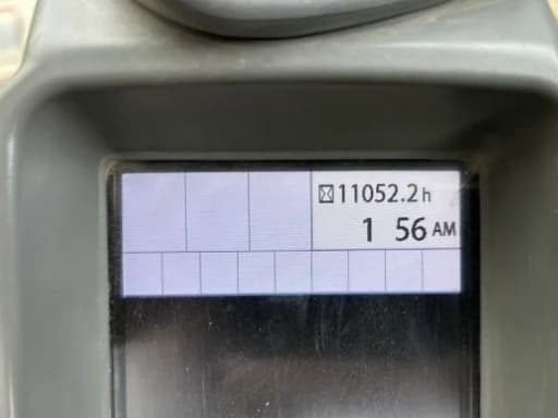 Hour meter reading 11,052.2 hours